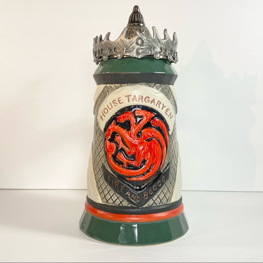 Game of Thrones House Targaryen Ceramic Stein